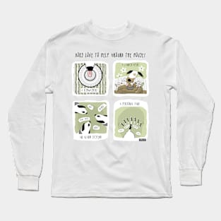 Dogs Help Around the House Long Sleeve T-Shirt